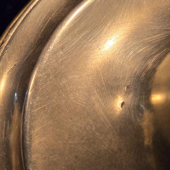 Antique Gardon Macon Brass Whale Oil Lamp Adjustable Wick & Engraved Marking - Picture 9 of 10